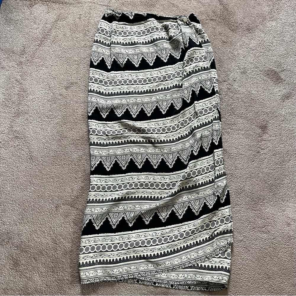 Vintage Multi-Wear by D.P. Altomonte Women’s Patterned Maxi Skirt Size 10